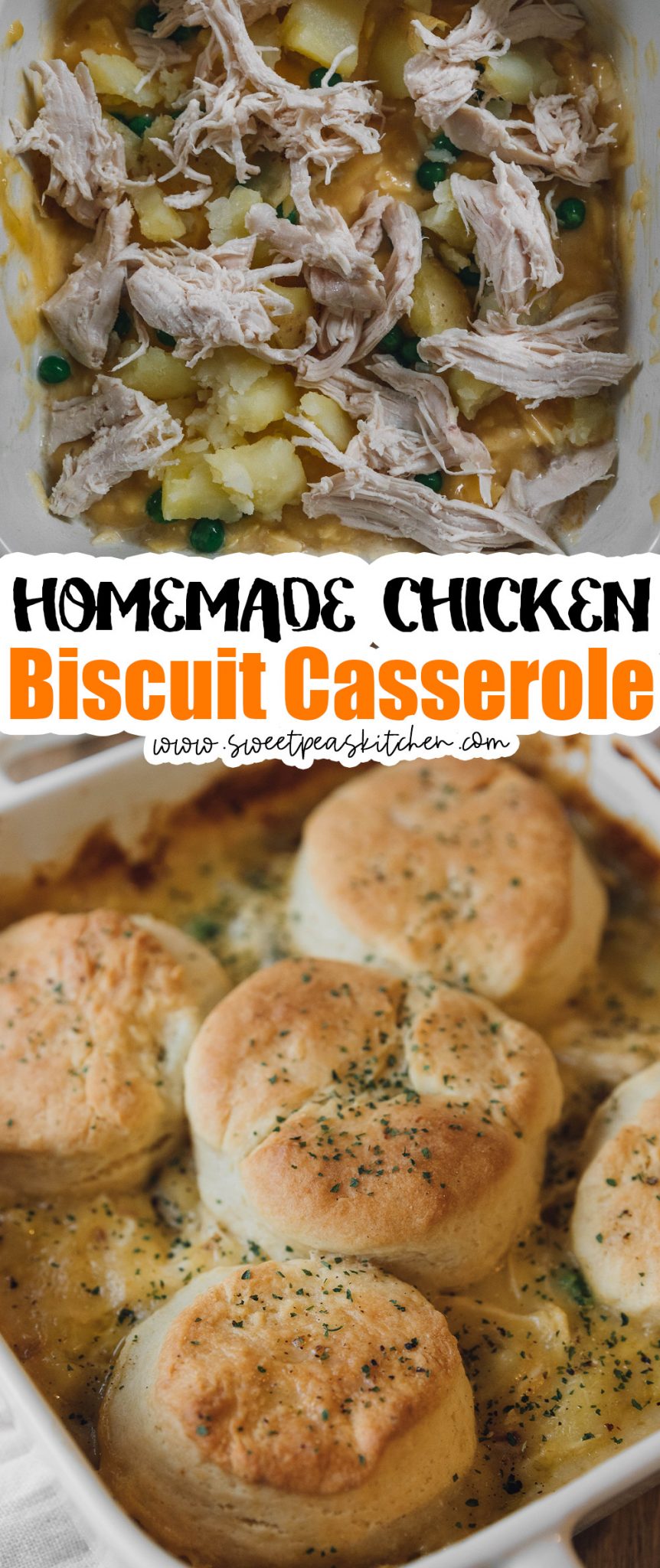 easy chicken biscuit casserole