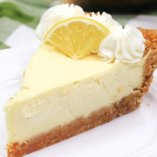 Cream Cheese Lemonade Pie - Sweet Pea's Kitchen