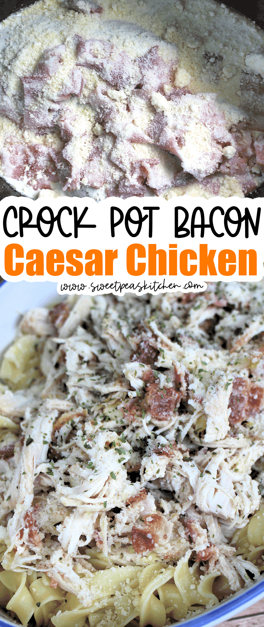 Crock Pot Caesar Bacon Chicken