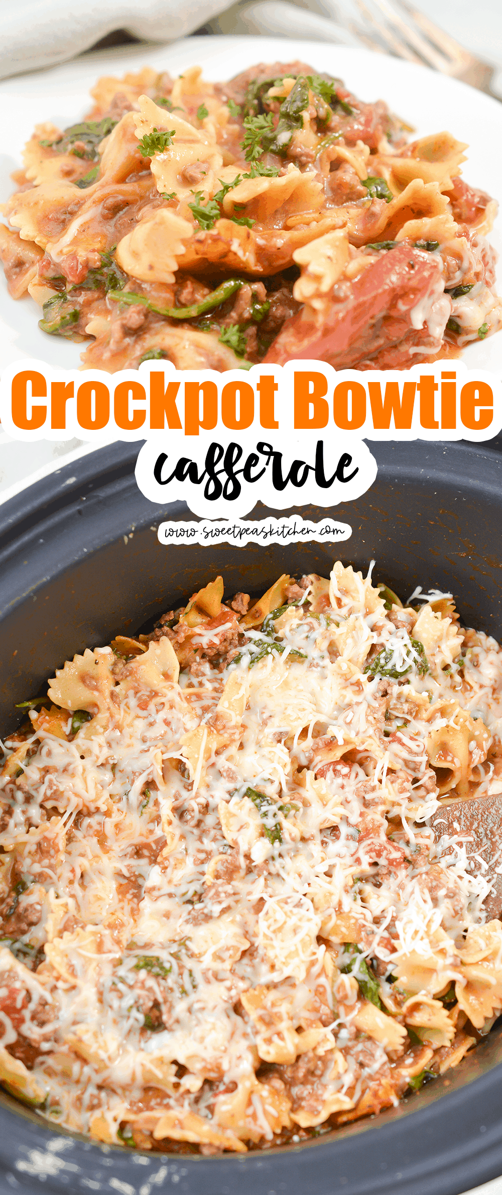 Crockpot Bowtie Casserole
