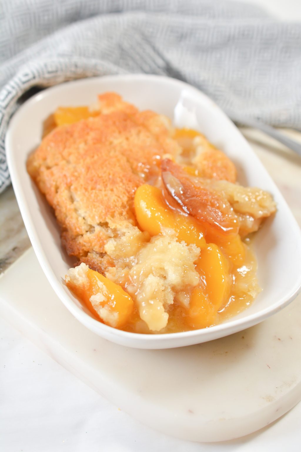 Georgia Peach Cobbler - Sweet Pea's Kitchen