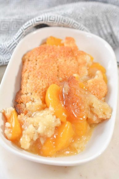 Georgia Peach Cobbler - Sweet Pea's Kitchen