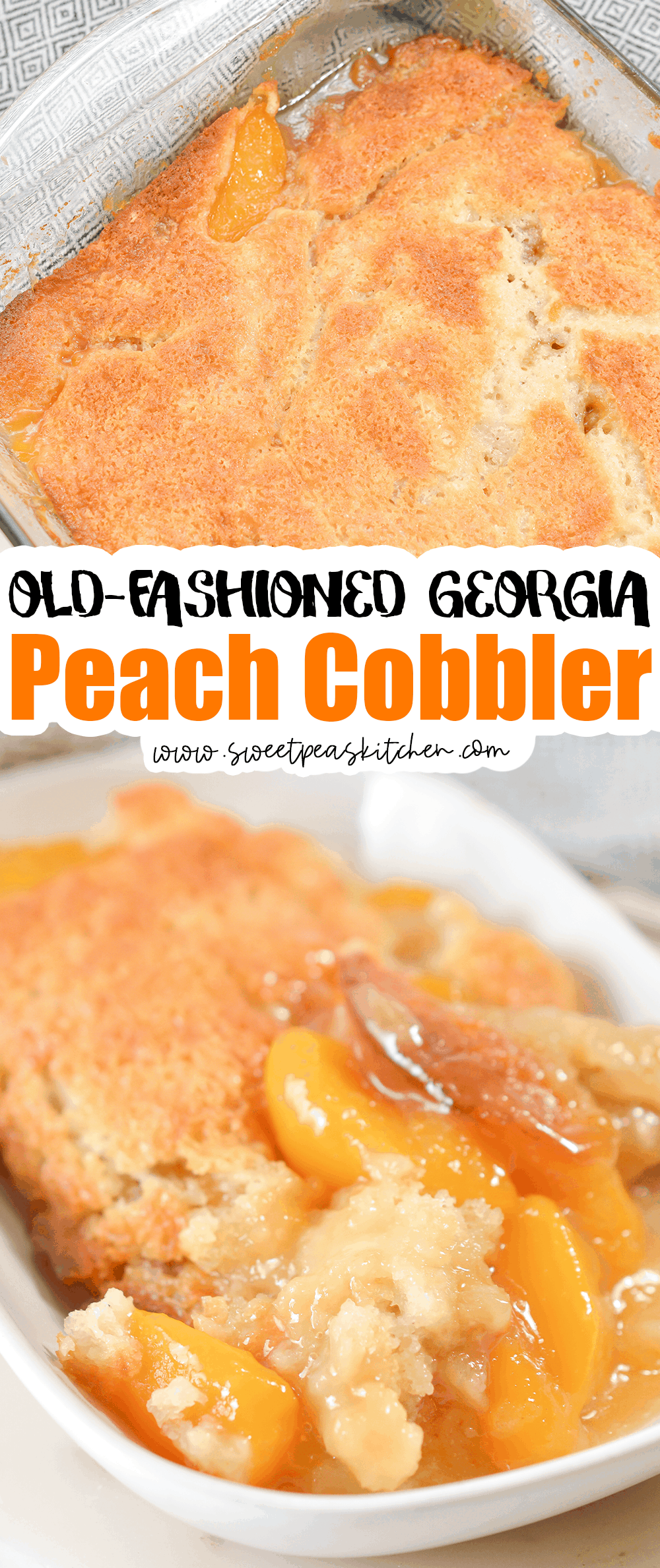 Georgia Peach Cobbler on pinterest