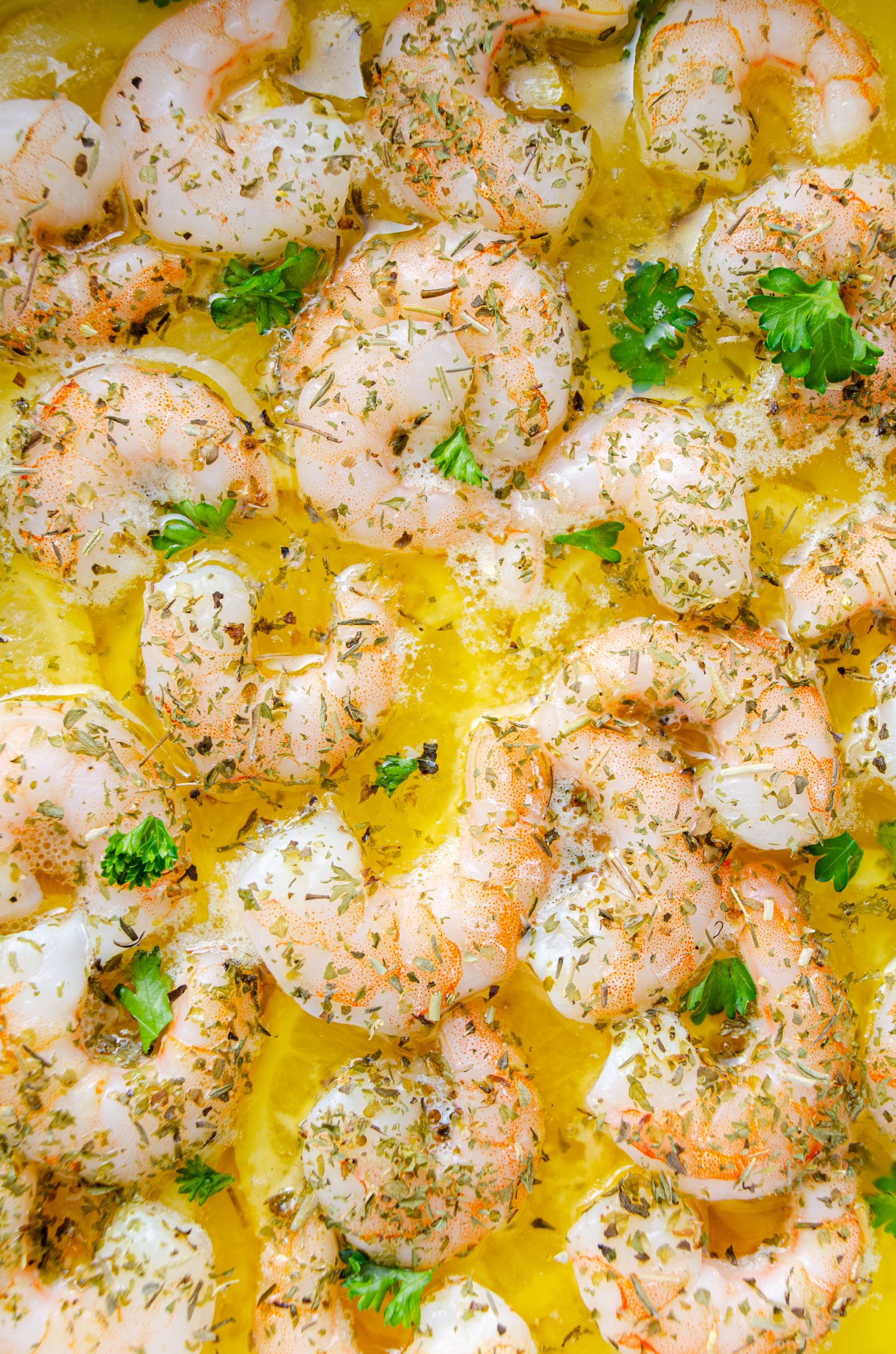 lemon butter baked shrimp, baked lemon butter shrimp, baked shrimp