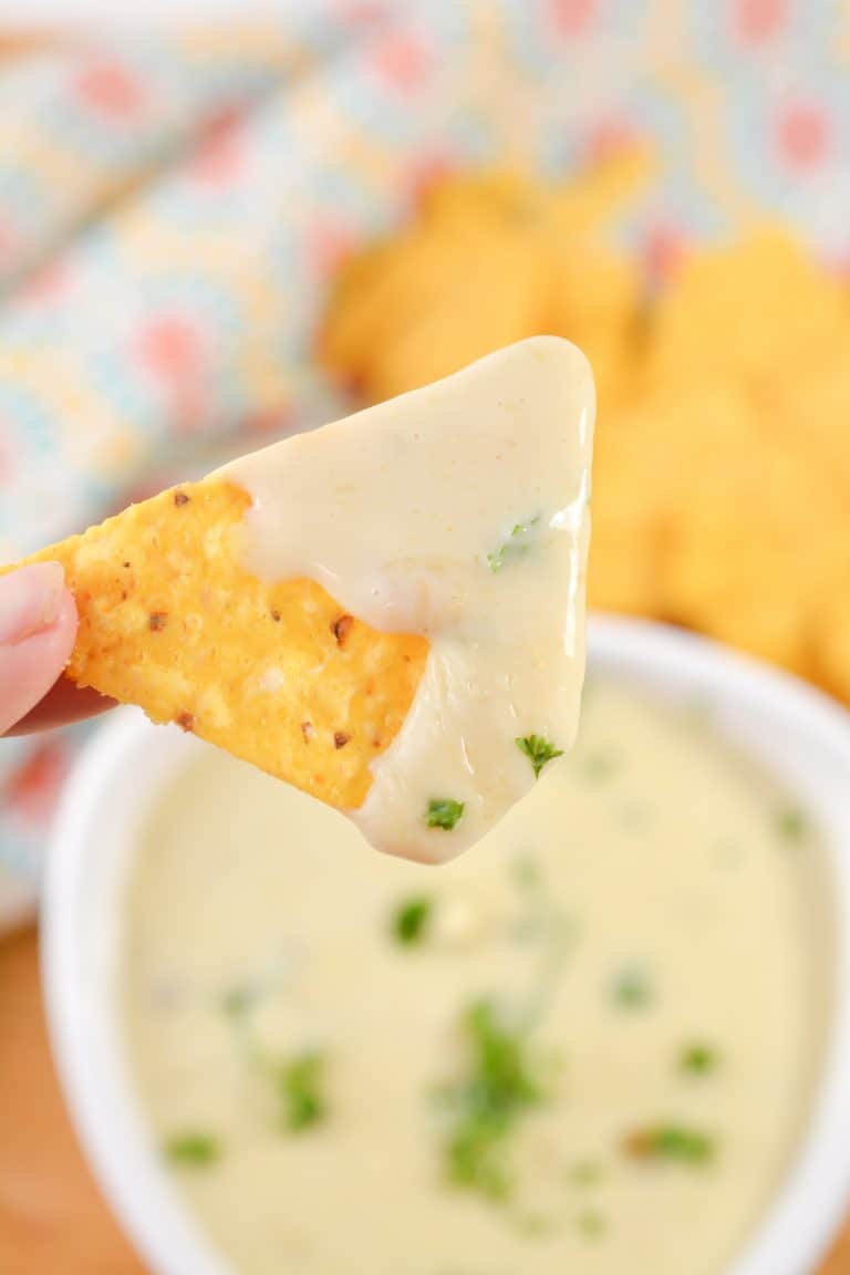 Mexican Restaurant Cheese Dip - Sweet Pea's Kitchen