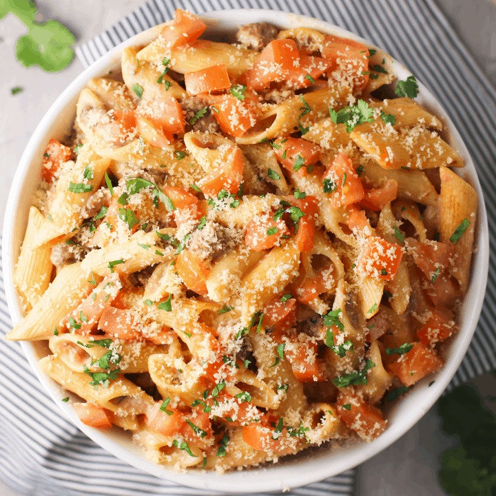 Mexican Taco Pasta