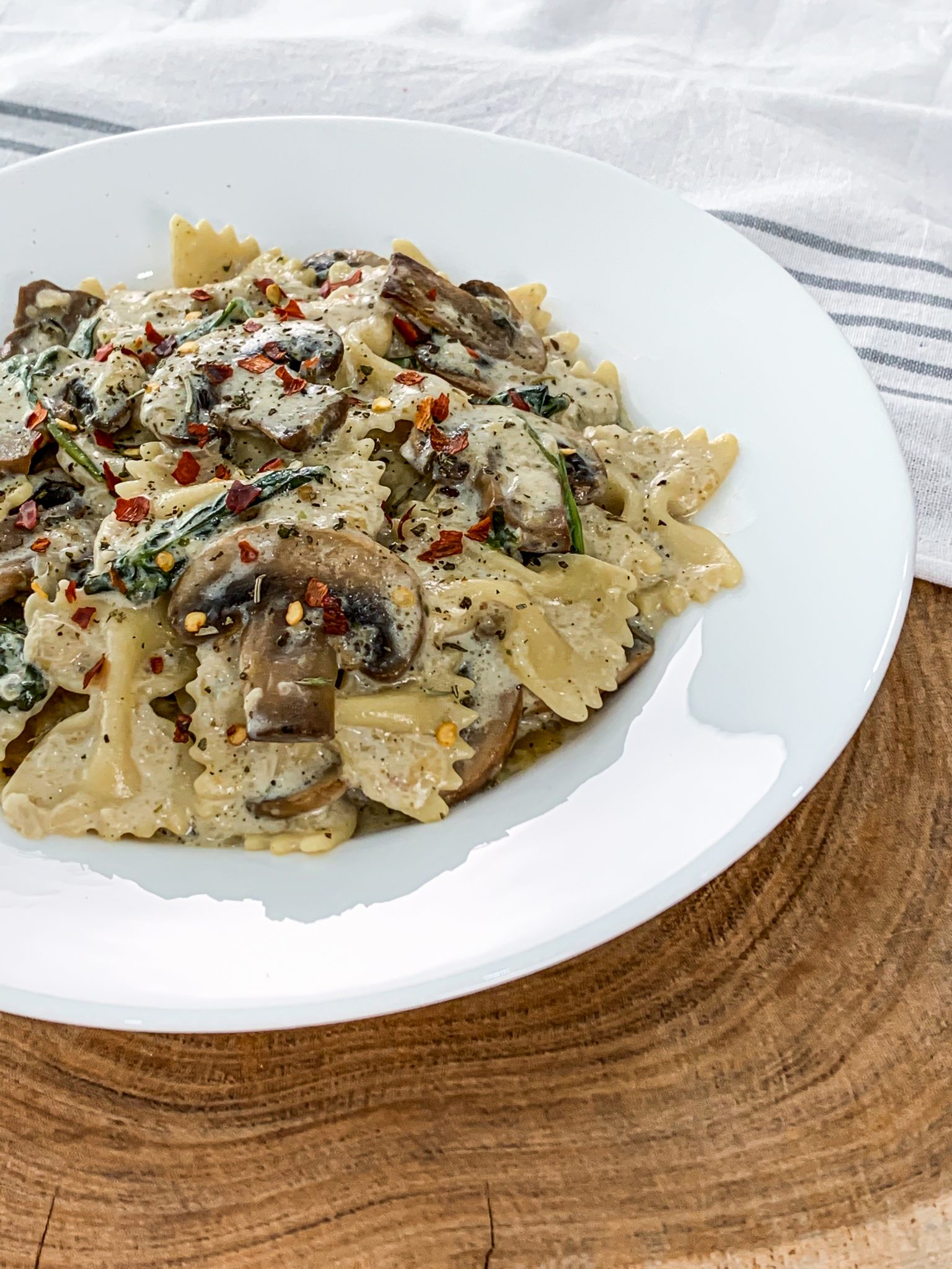 Hamburger Mushroom Bake - Sweet Pea's Kitchen