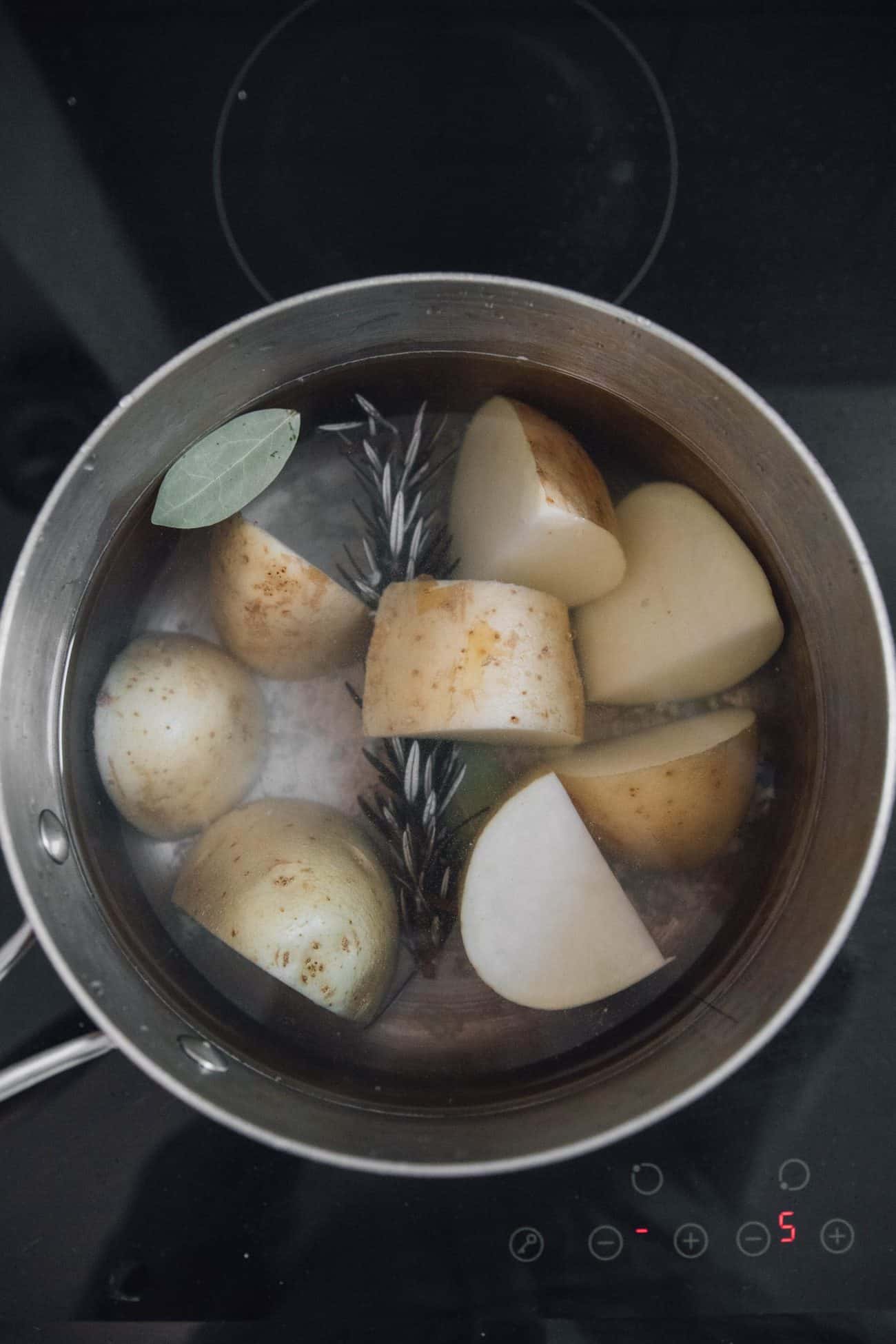 Oven Roasted Large Melting Potatoes 