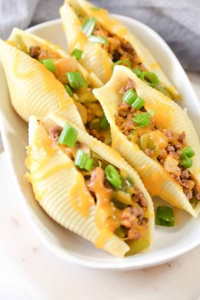 Philly Cheesesteak Stuffed Shells
