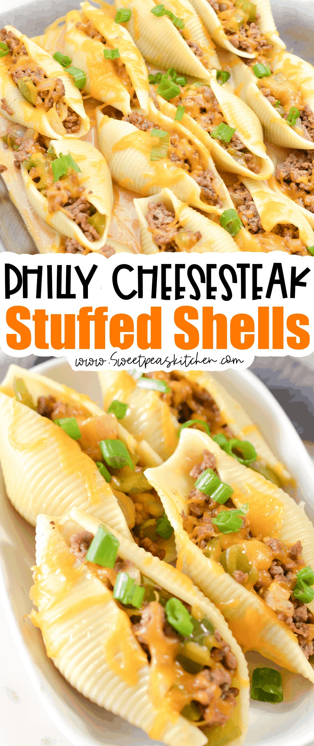 Philly Cheesesteak Stuffed Shells