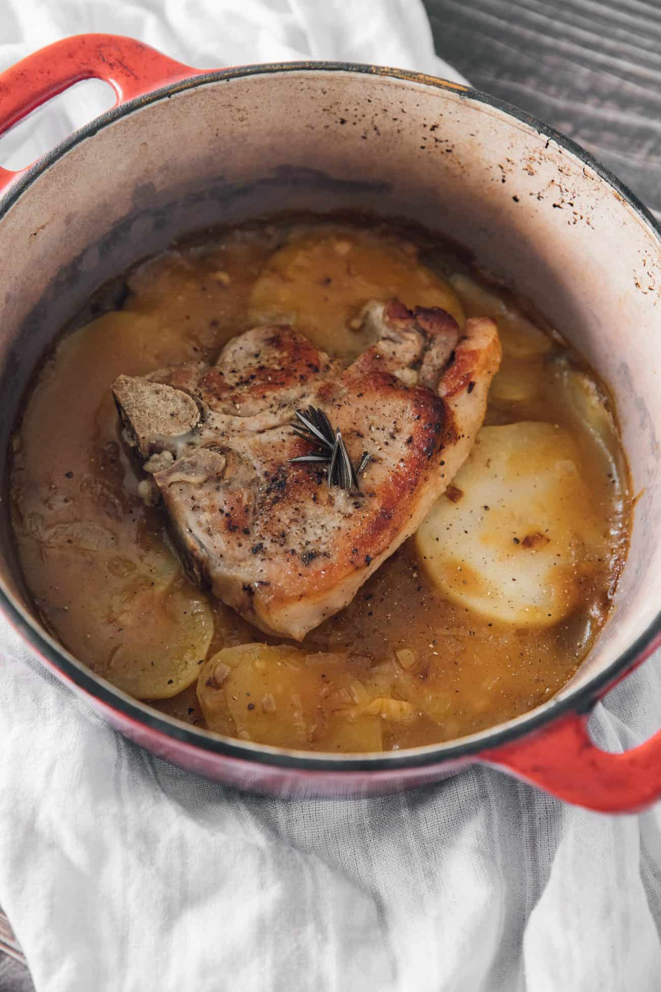 Real Old-Fashioned Pork Chop Casserole - Sweet Pea's Kitchen