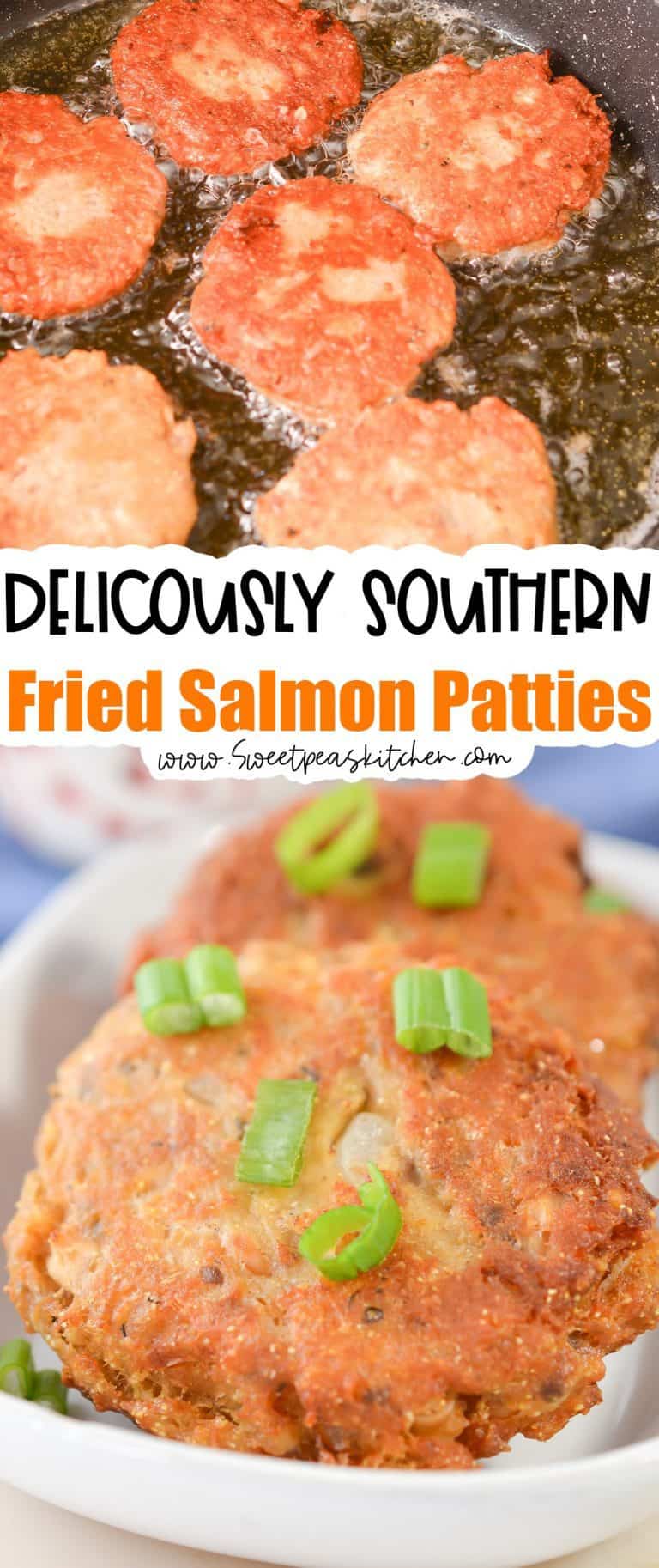 Southern Fried Salmon Patties - Sweet Pea's Kitchen