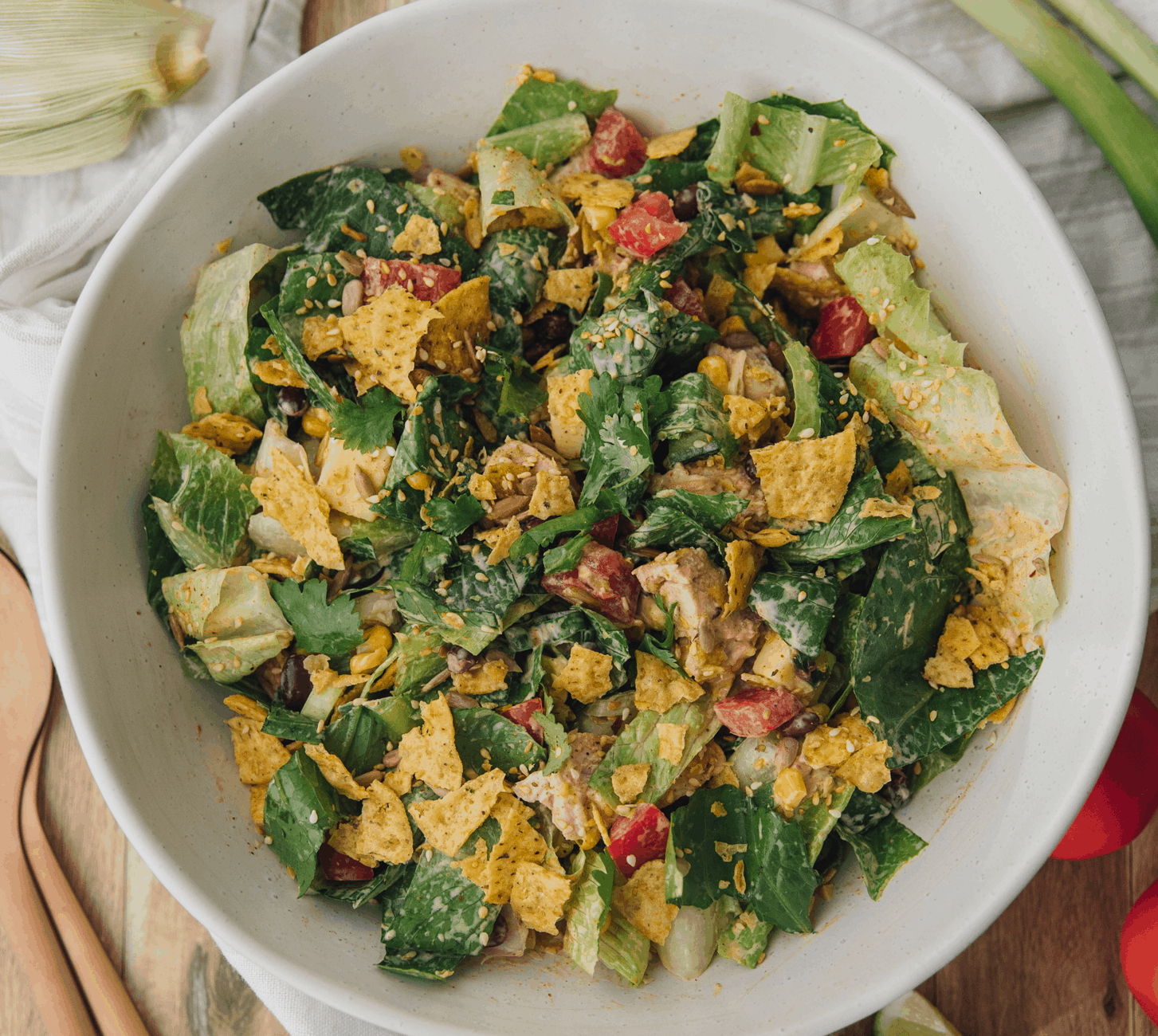 Tex-Mex Chopped Chicken Salad - Sweet Pea&amp;#39;s Kitchen