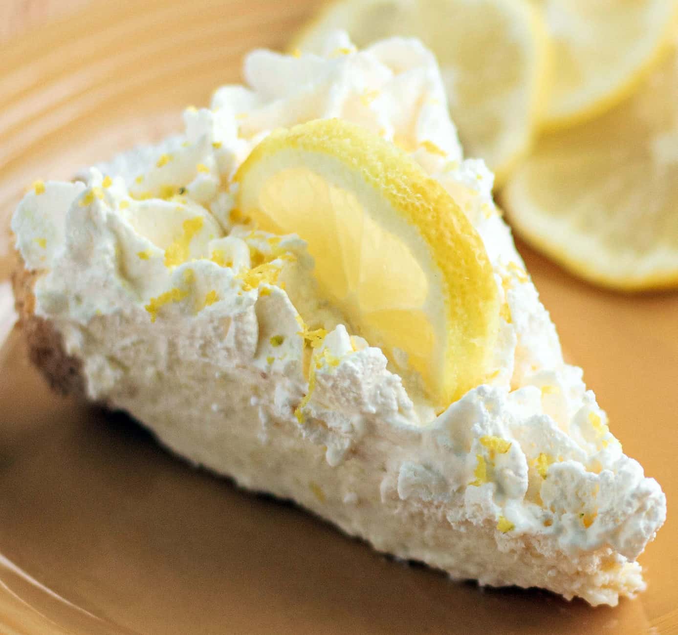 Whole Lemon Lemonade Freezer Pie-image