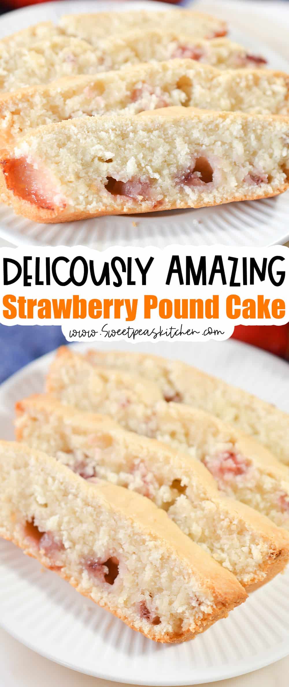 Amazing Strawberry Pound Cake