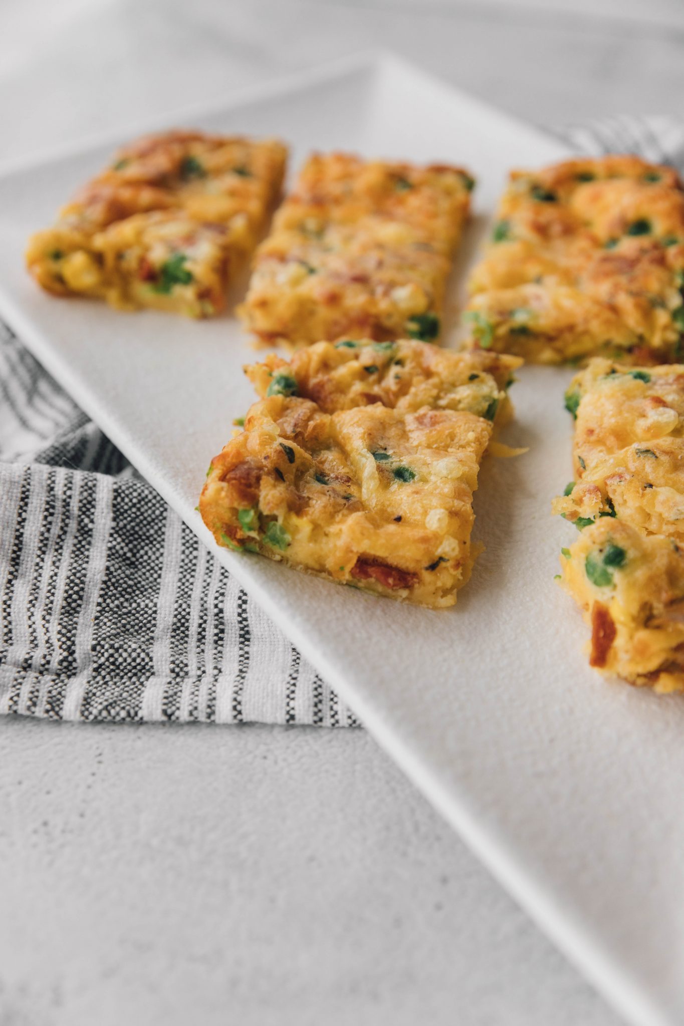 Bacon and Vegetable Slice Sweet Pea's Kitchen