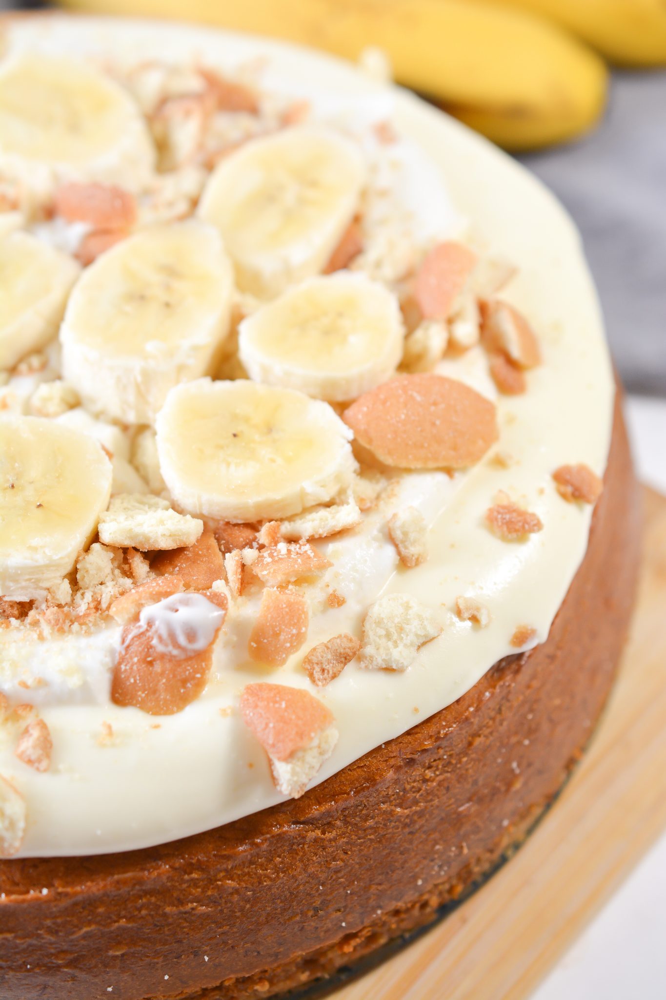 Banana Cream Cheesecake - Sweet Pea's Kitchen