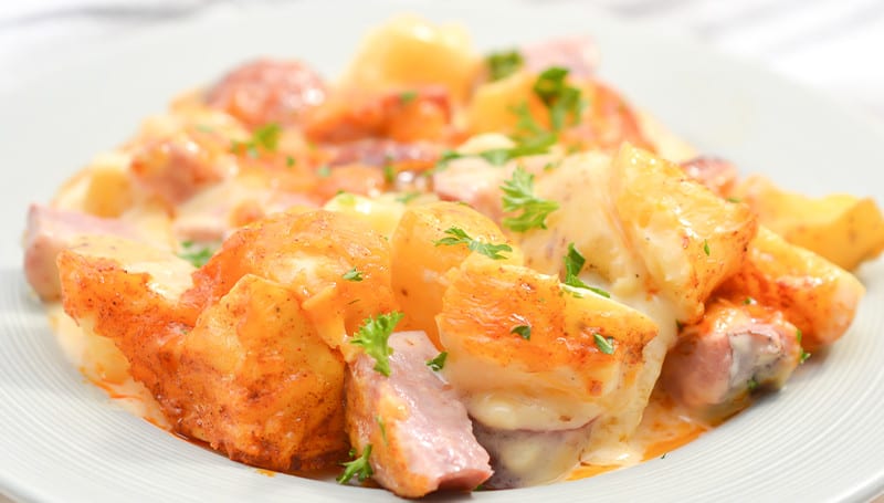 Cheese Potato And Smoked Sausage Casserole Sweet Pea S Kitchen