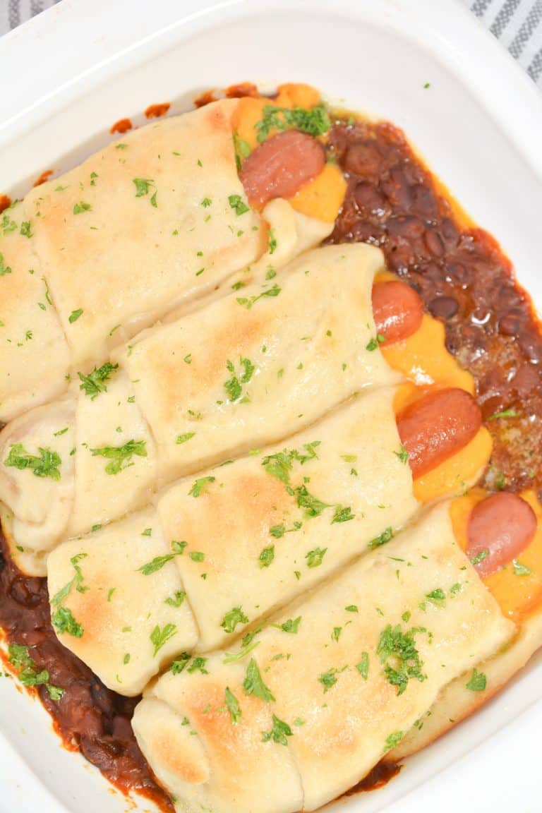 Chili Cheese Dog Bake Sweet Pea's Kitchen