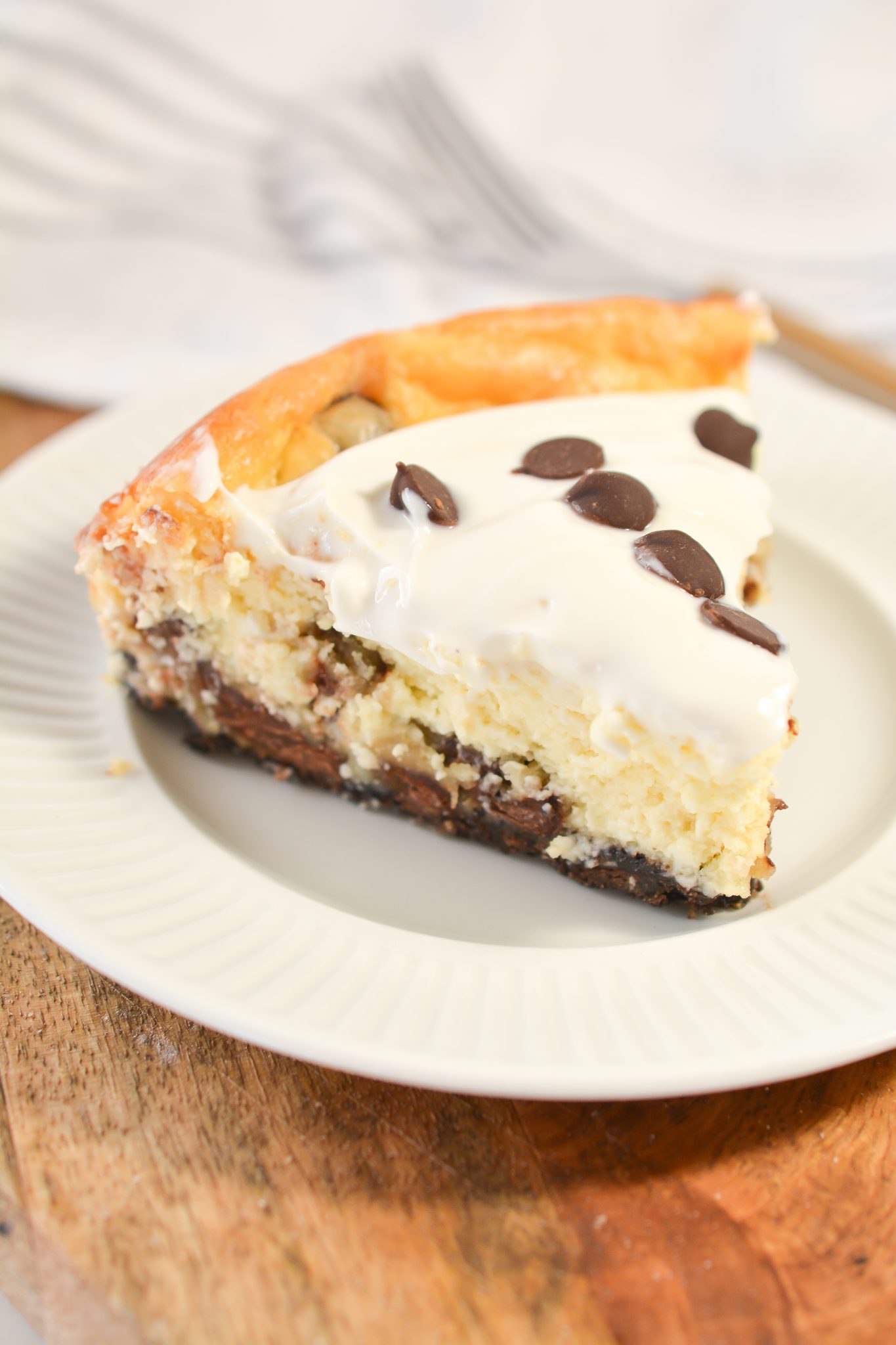 Chocolate Chip Cookie Dough Cheesecake Sweet Pea's Kitchen
