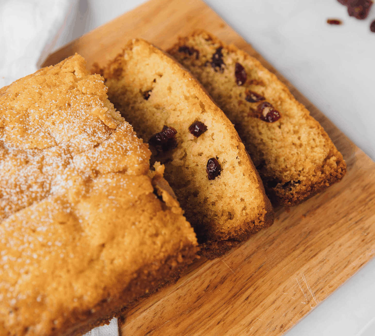 Cream Cheese Cranberry Loaf-image