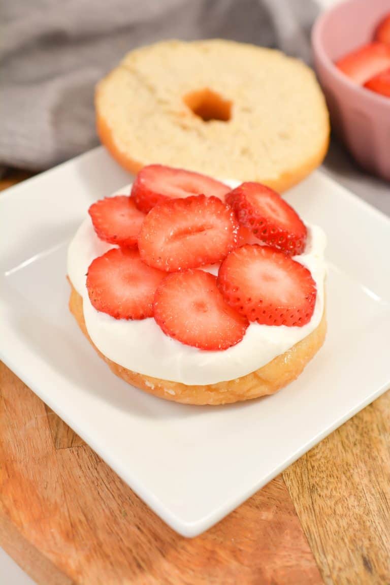 Glazed Donut Strawberry Shortcake Sweet Pea's Kitchen