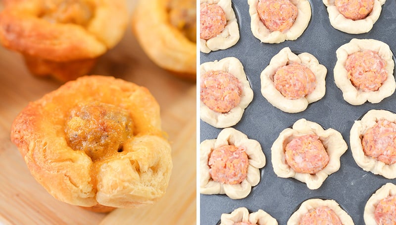 Easy Cheesy Sausage Biscuit Bites Sweet Pea s Kitchen