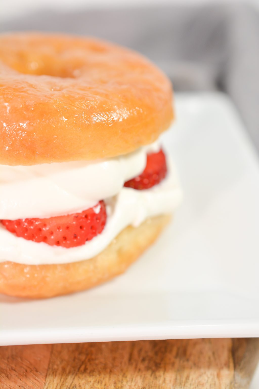 Glazed Donut Strawberry Shortcake Sweet Pea's Kitchen