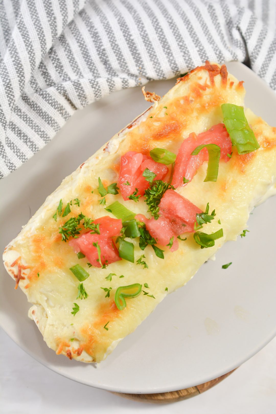 Green Chili Enchilada Chicken Bake - Sweet Pea's Kitchen