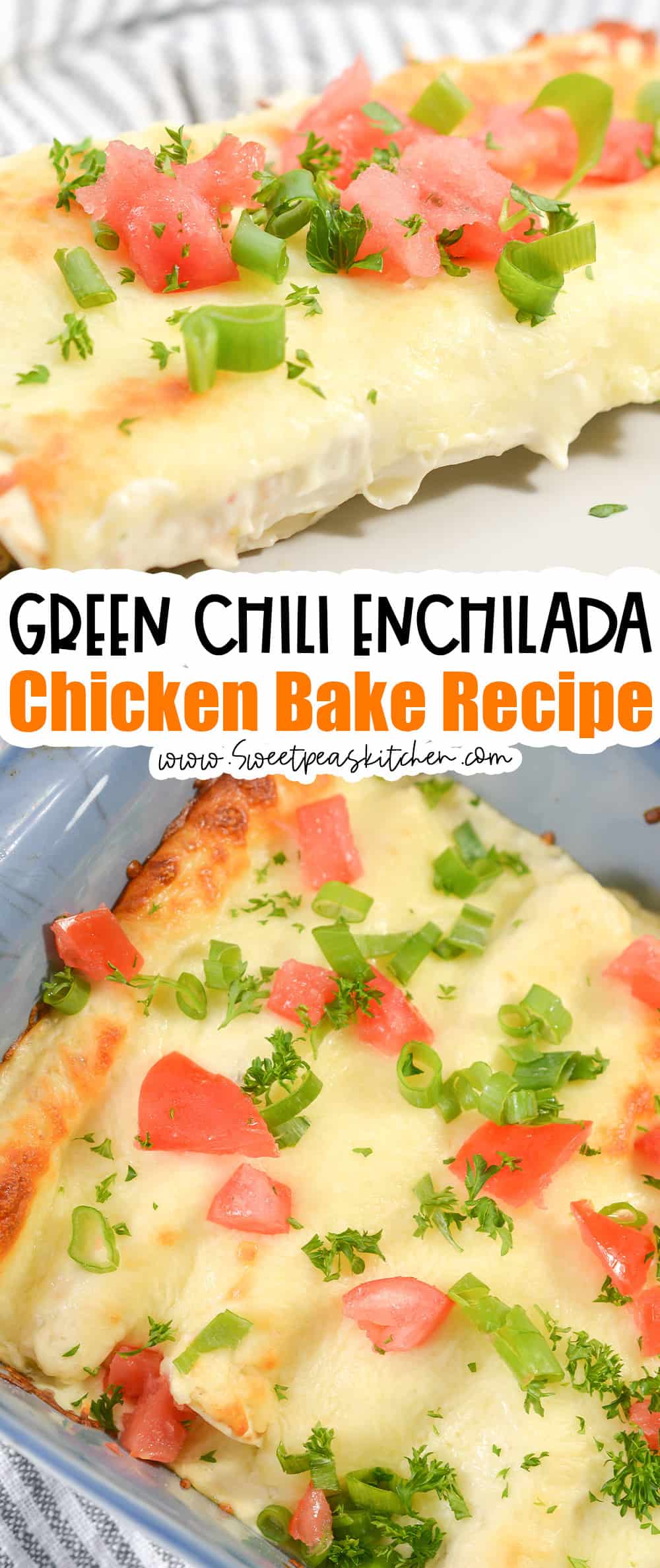 Green Chili Enchilada Chicken Bake