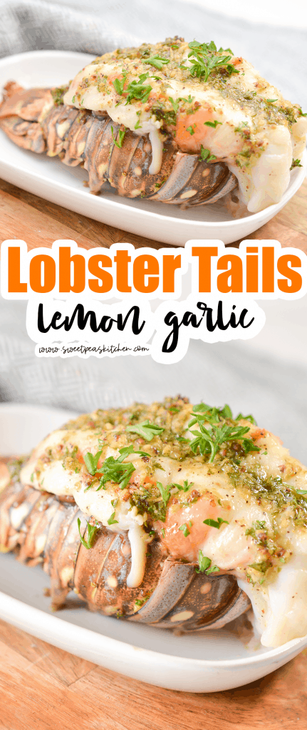 Lemon Garlic Lobster Tails - Sweet Pea's Kitchen