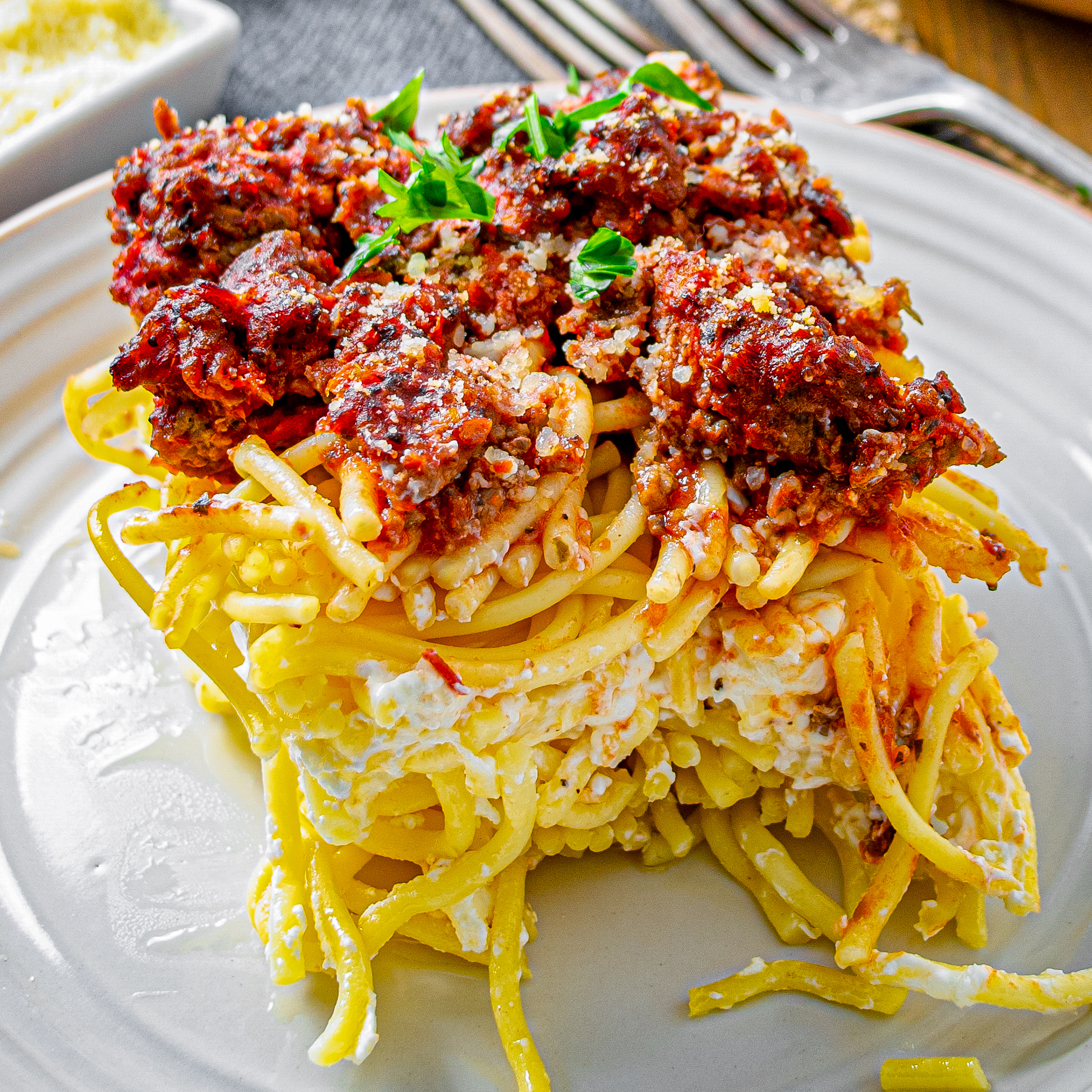 Million Dollar Spaghetti Casserole-image