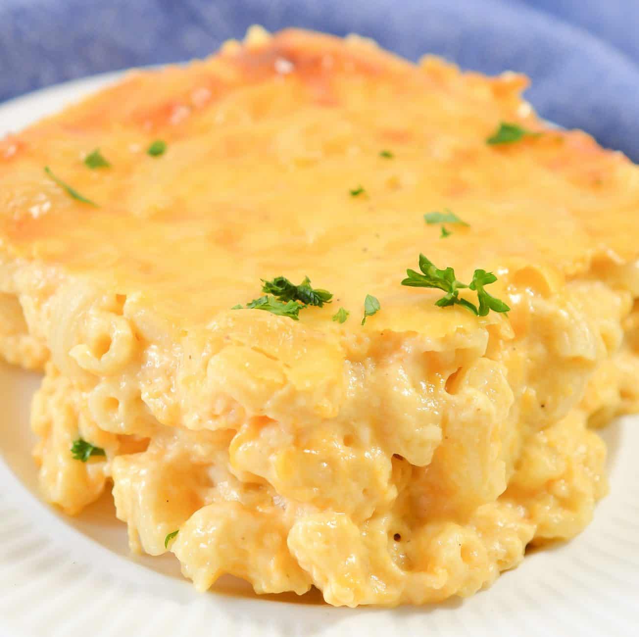 the kitchen mac and cheese with evaporated milk