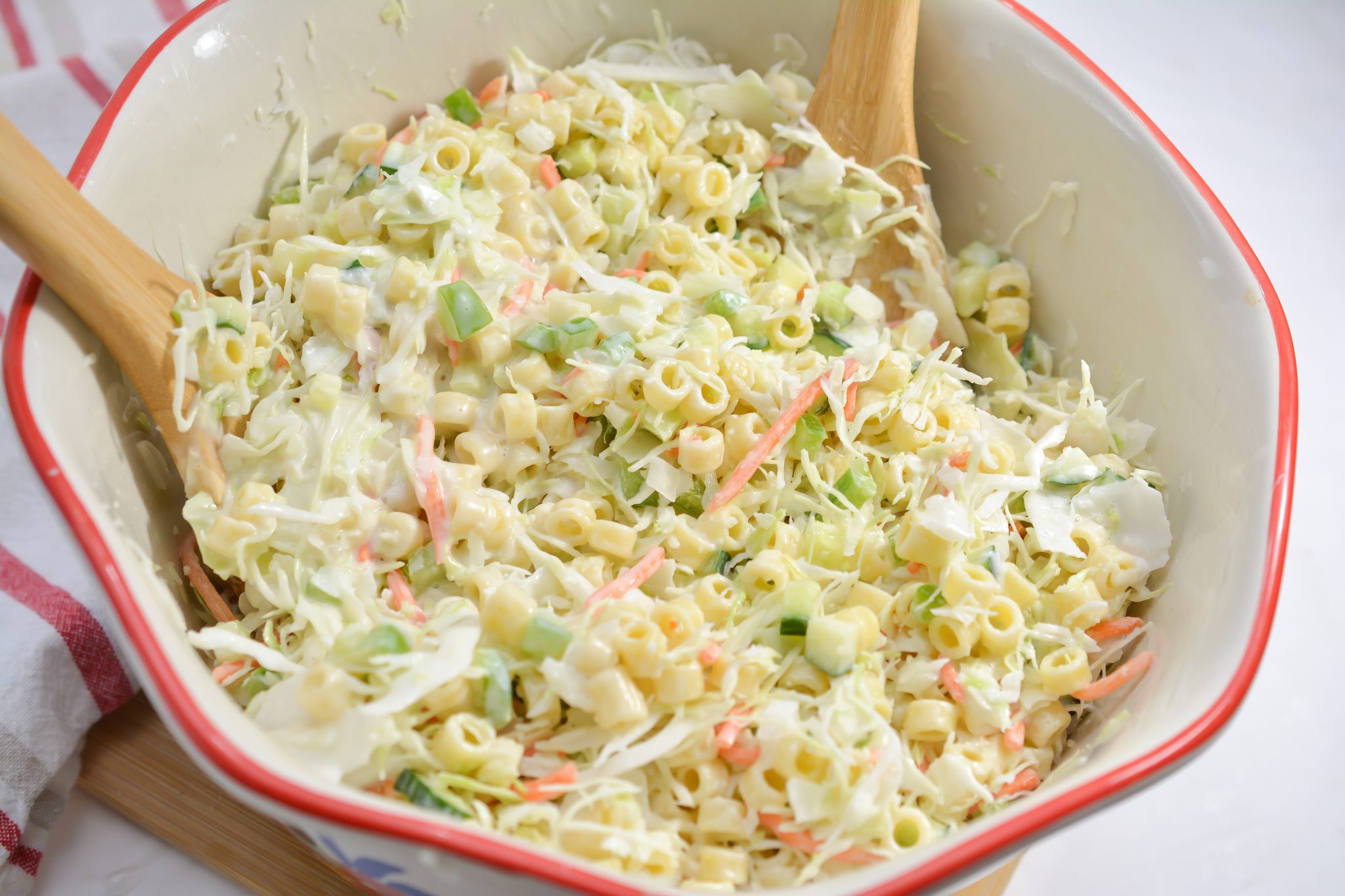 Pasta Slaw - Sweet Pea's Kitchen