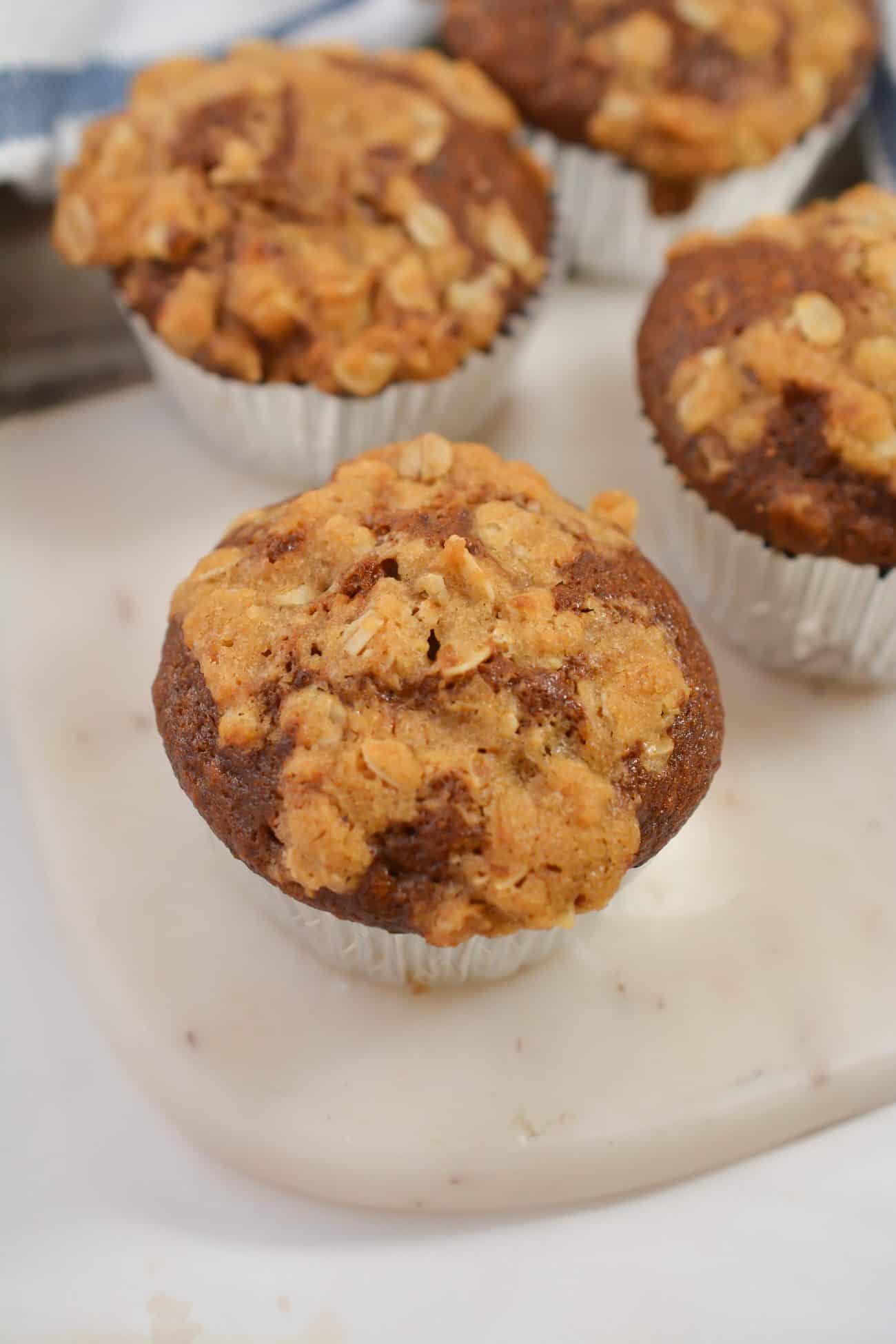 Pumpkin Muffins with Streusel Topping