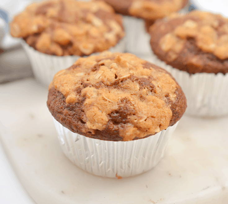 Pumpkin Muffins with Streusel Topping - Sweet Pea's Kitchen