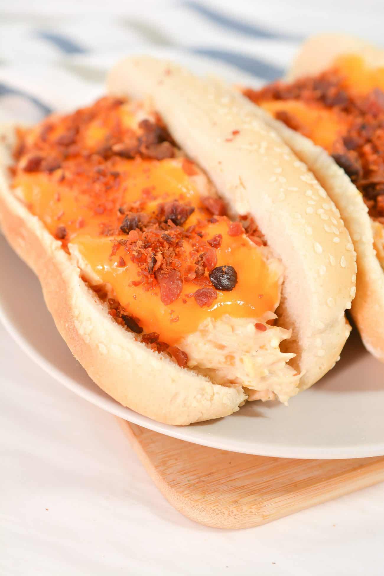 Slow Cooker Cream Cheese Crack Chicken Sweet Pea's Kitchen