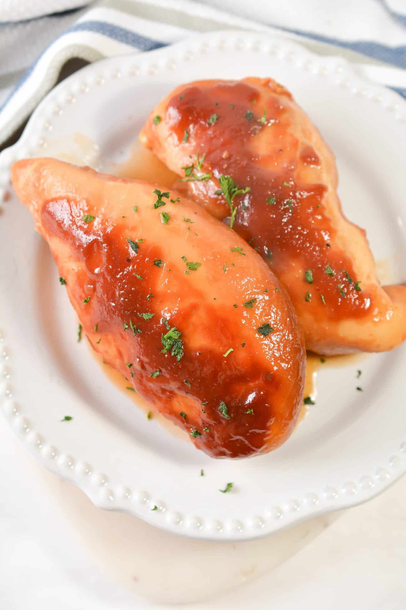Sweet Baby Ray’s Slow Cooker Chicken