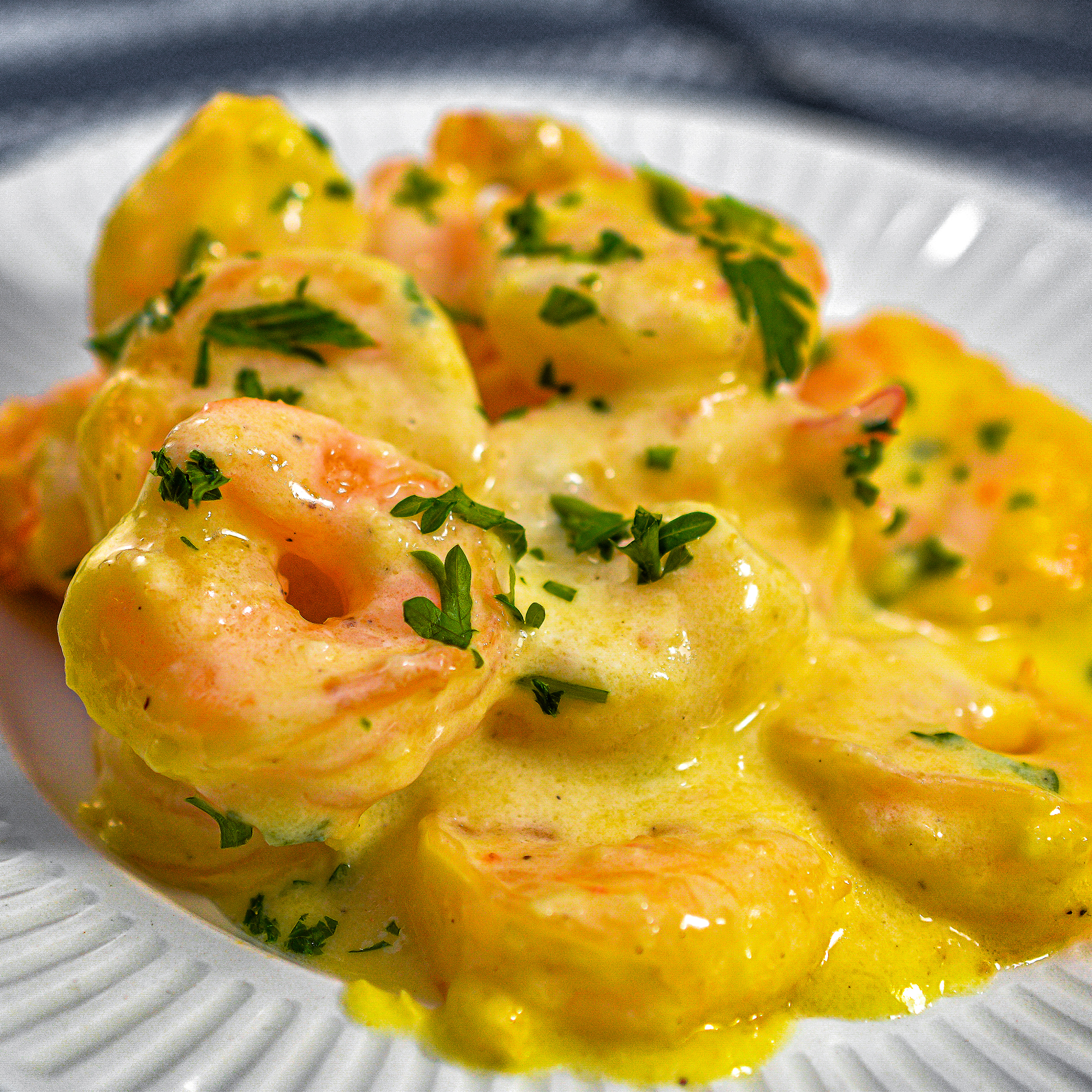 Creamy Garlic Butter Shrimp - Sauced Up! Foods