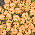 4 Minute Spicy Garlic Shrimp - Sweet Pea's Kitchen