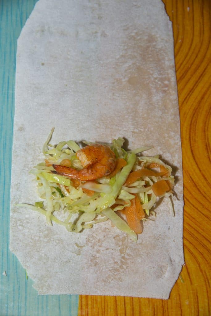 Shrimp and Cabbage Egg Rolls Sweet Pea's Kitchen