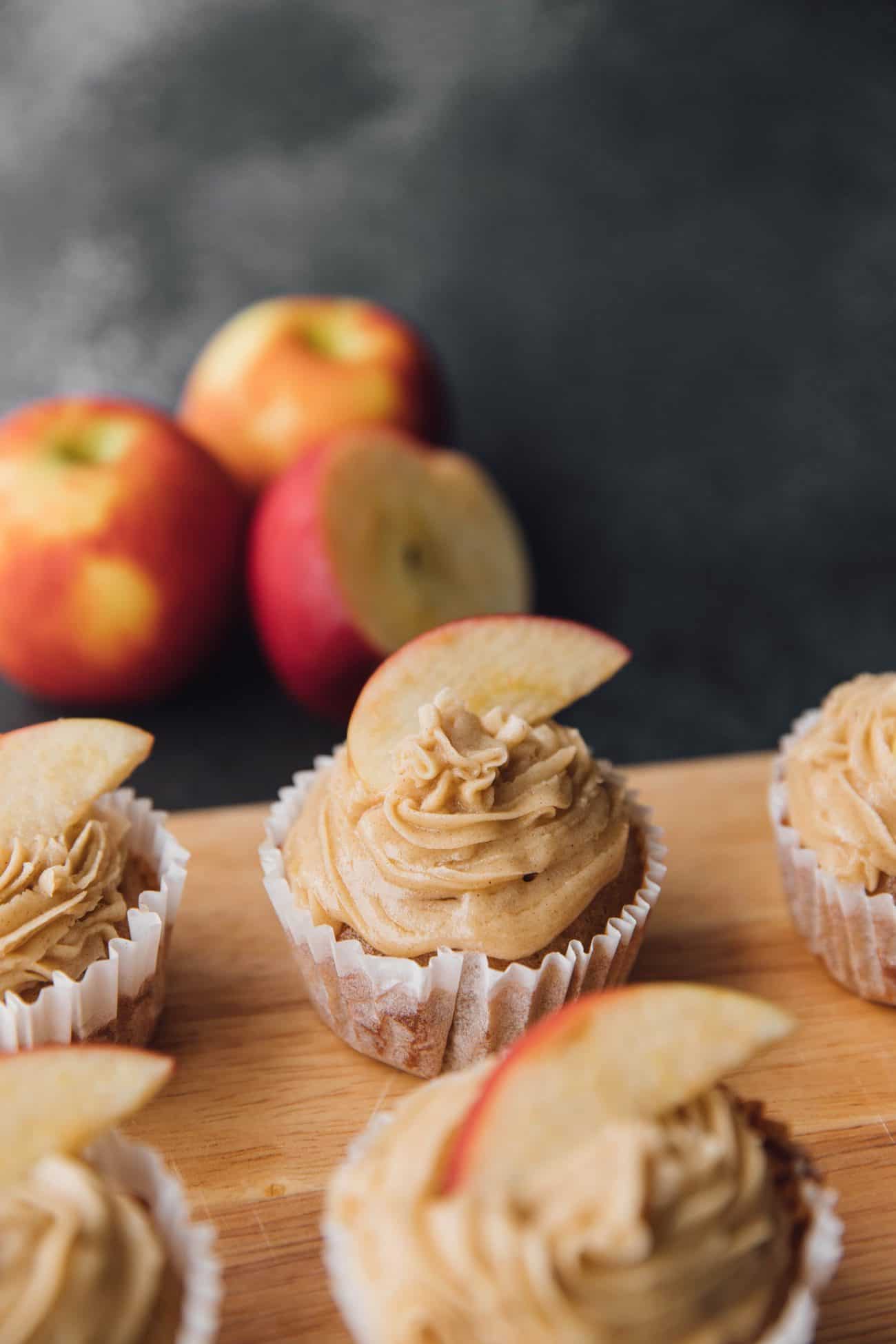 Apple Cider Cupcakes with Brown Sugar Cinnamon Butter Cream - Sweet Pea's  Kitchen