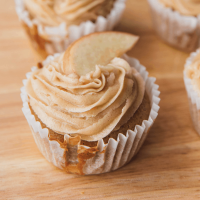 Apple Cider Cupcakes with Brown Sugar Cinnamon Butter Cream