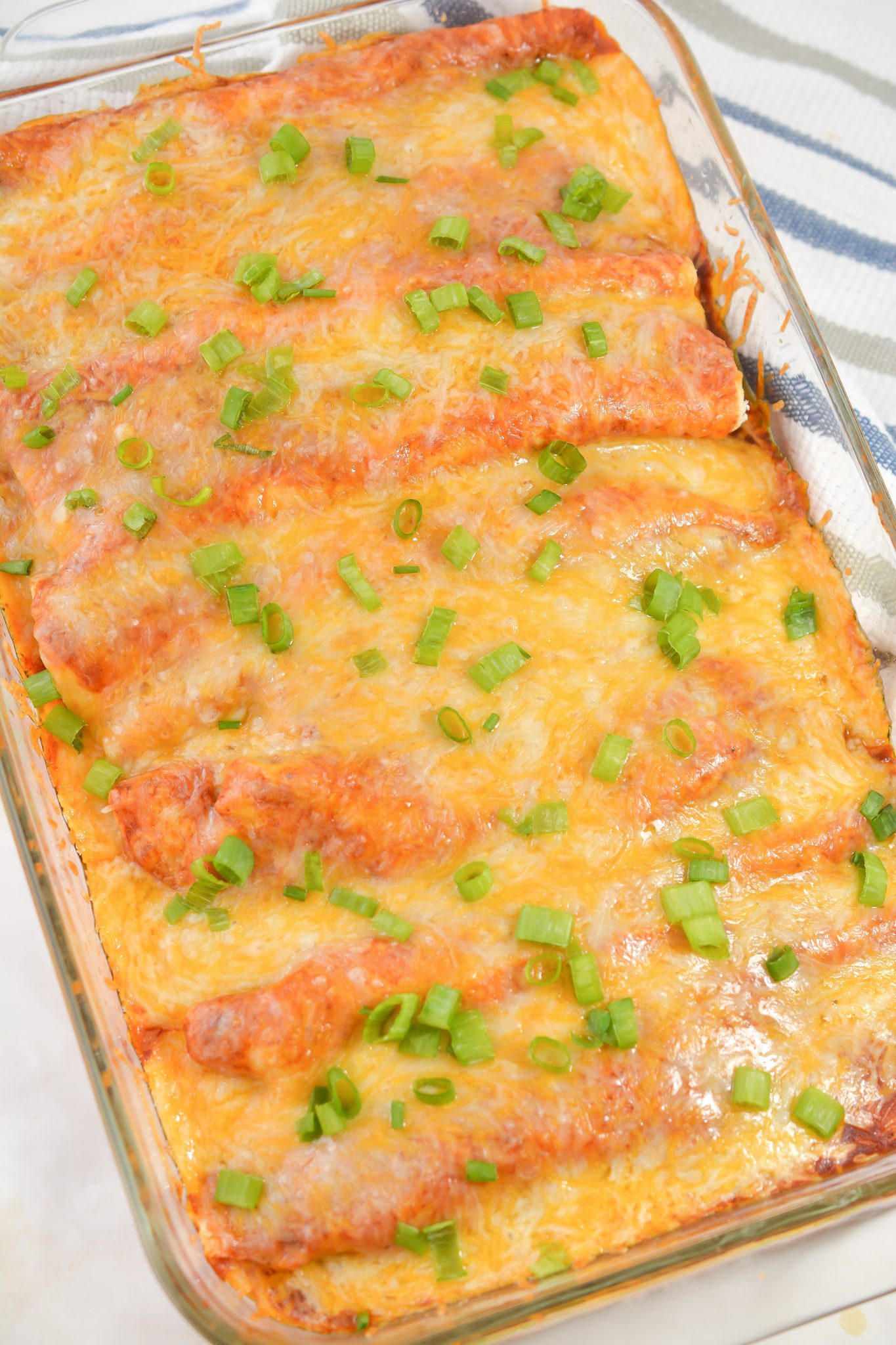 Baked Beef and Bean Enchiladas - Sweet Pea's Kitchen