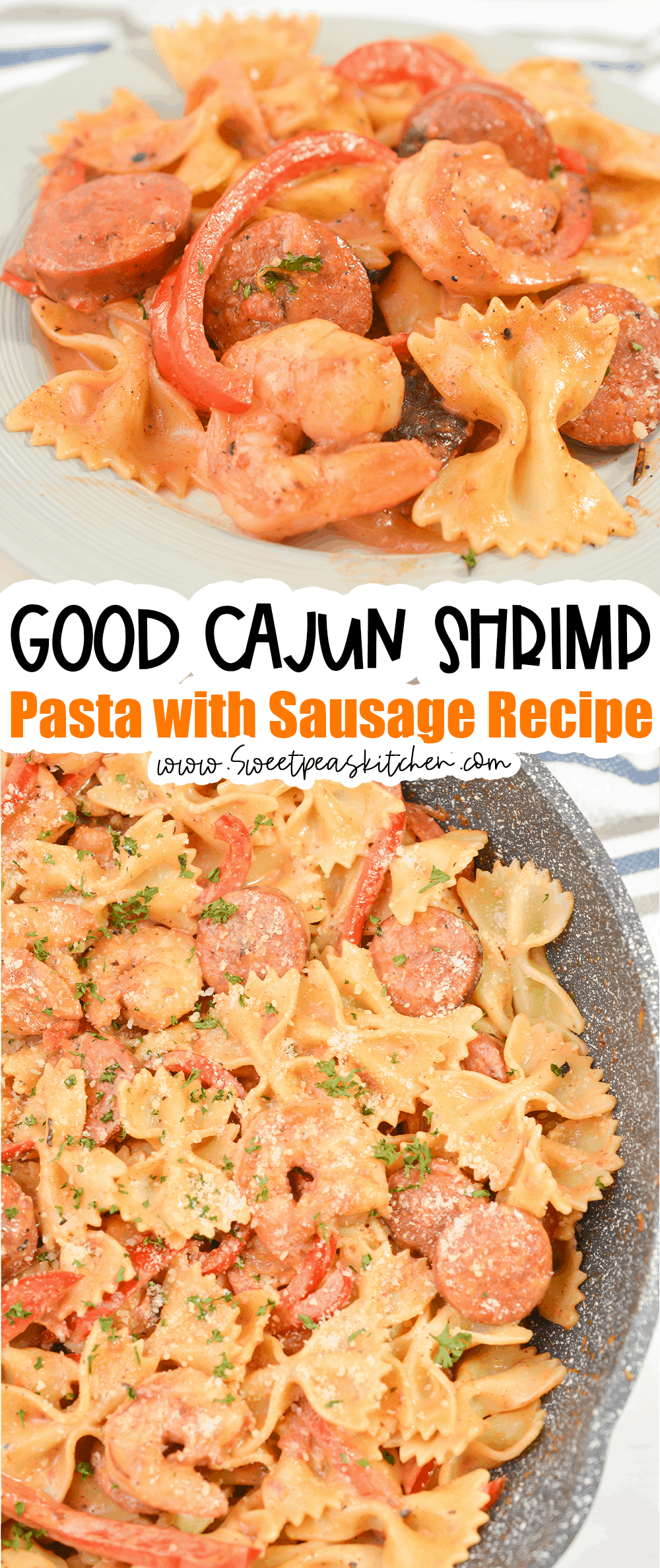 Cajun Shrimp Pasta with Sausage