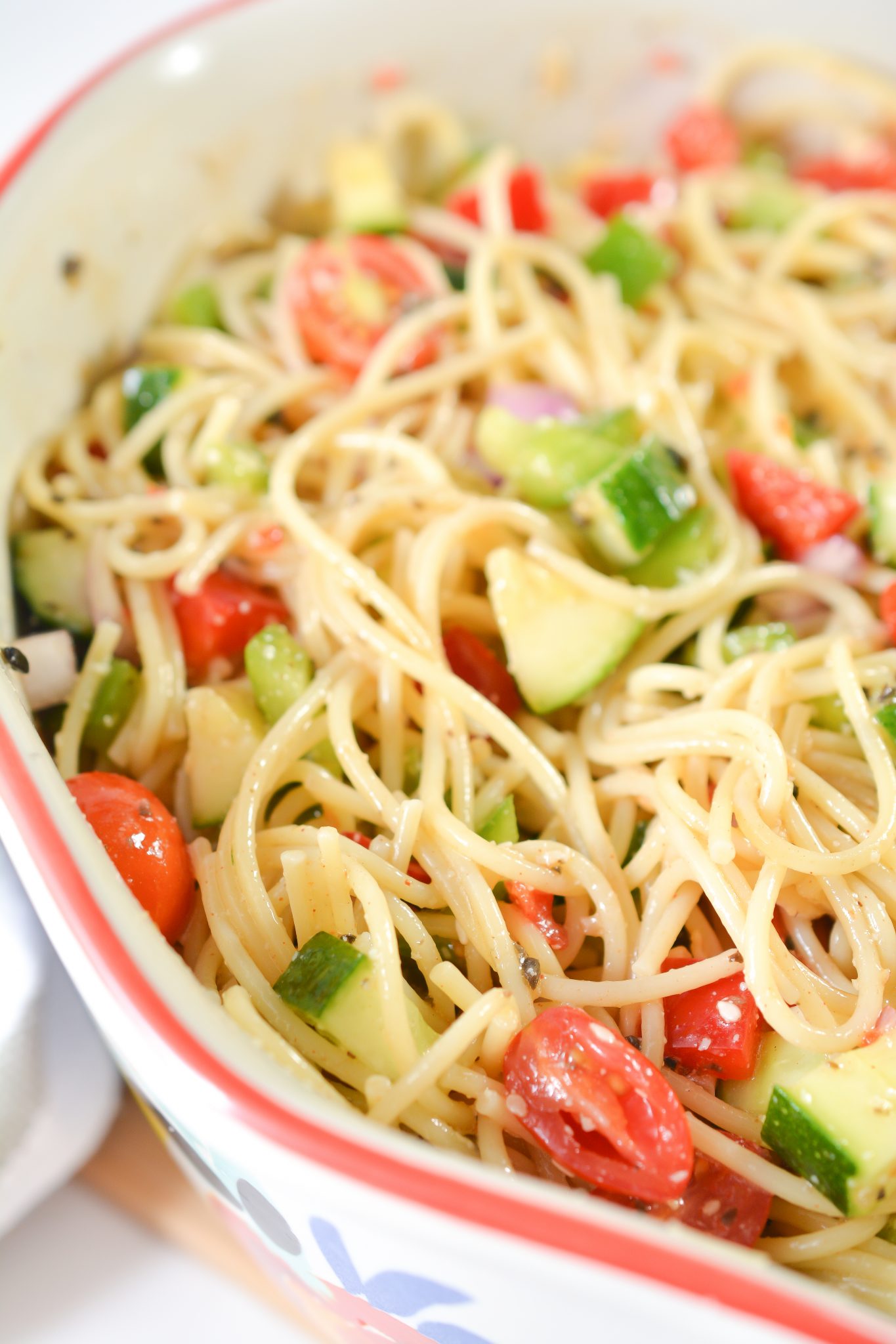 California Spaghetti Salad Sweet Pea's Kitchen