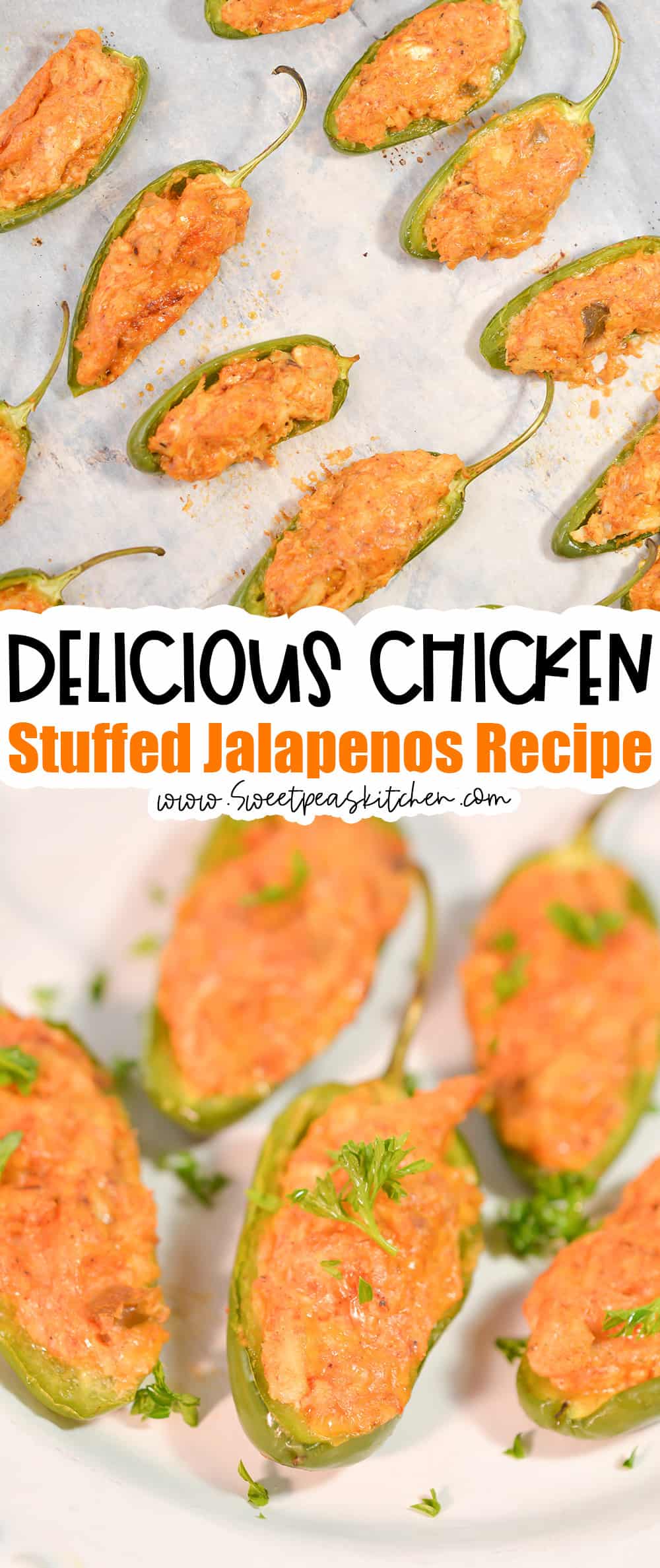 Chicken Stuffed Jalapenos on Pinterest