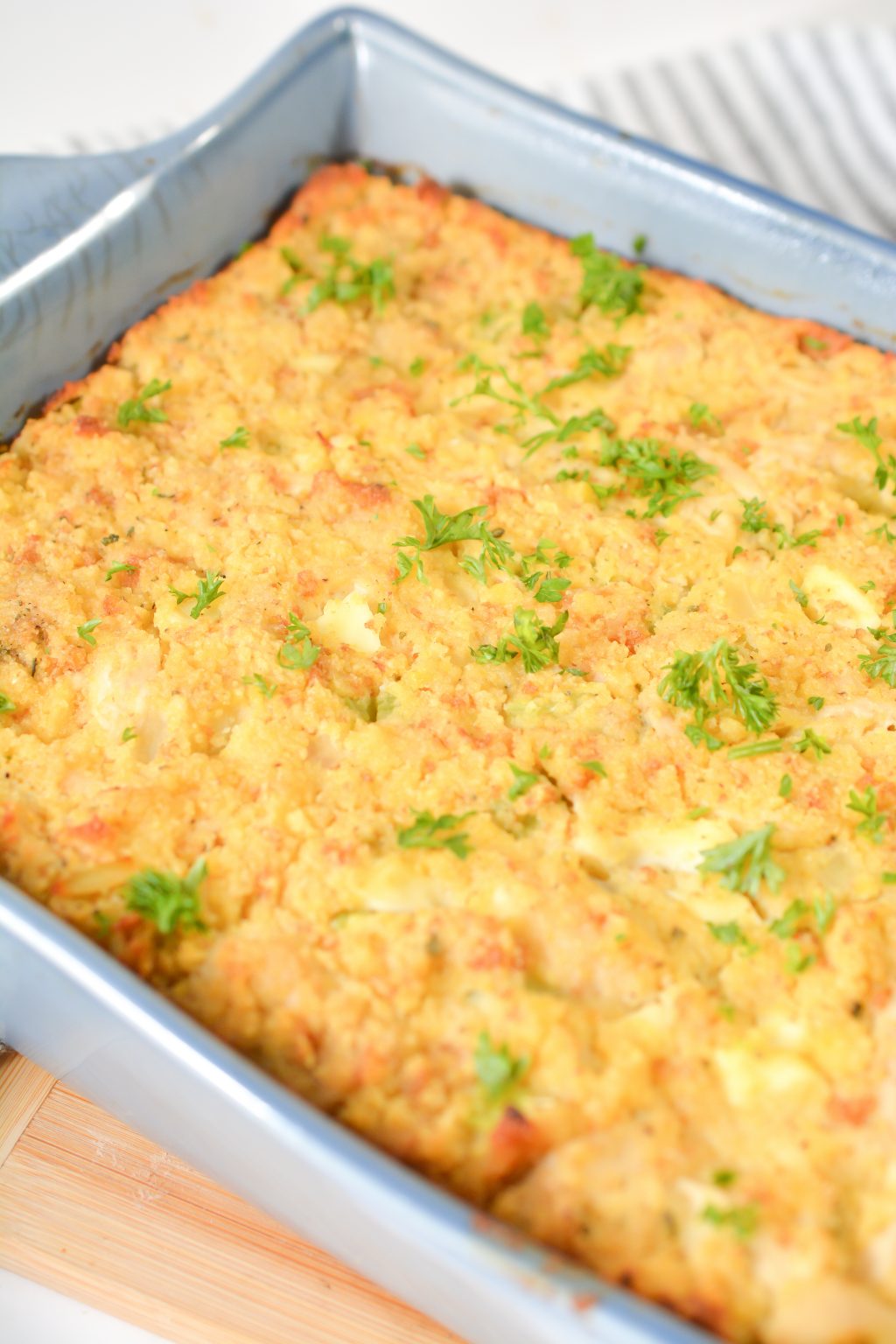 Chicken and Cornbread Dressing - Sweet Pea's Kitchen