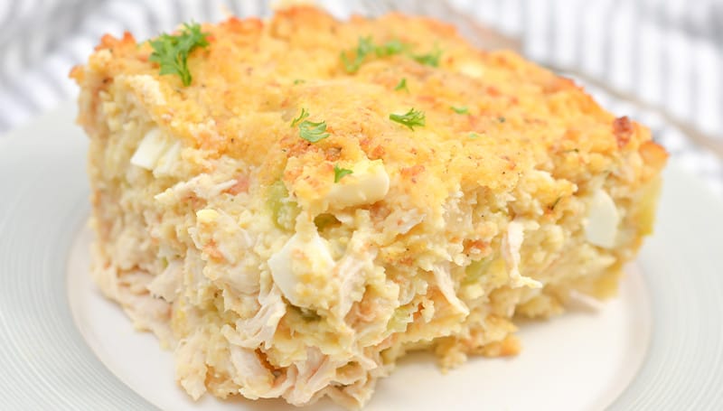 Chicken and Cornbread Dressing - Sweet Pea's Kitchen
