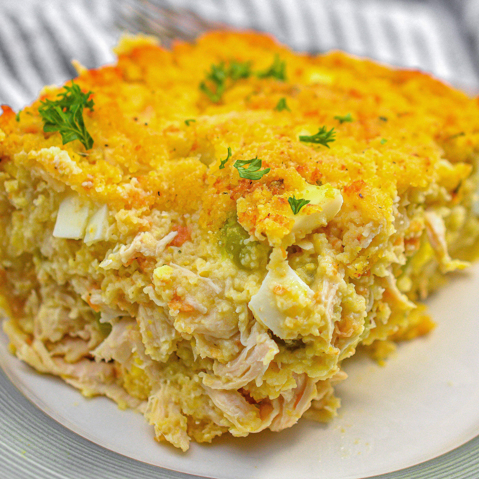 Chicken and Cornbread Dressing-image